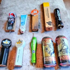 Beer and Wine tap handles.